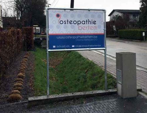 Paneel in frame – Osteopathie Bertem